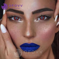 Ofovv Eye Circle Lens  Party Mystery II Red  Contact Lenses V6001 (1 YEAR)