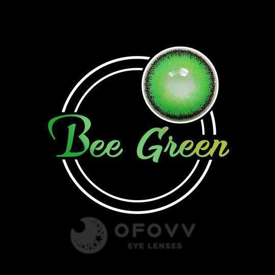 Ofovv Eye Circle Lens Bee Green Toric Colored Contact Lenses V6002 (1 YEAR)