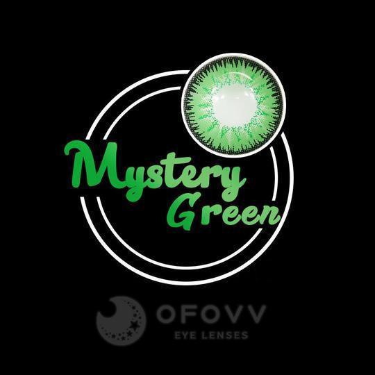 Ofovv Eye Circle Lens Mystery Yellow Colored Contact Lenses V6003£¨1 YEAR£©