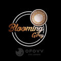 Ofovv Eye Circle Lens Blooming Grey Colored Contact Lenses V6006£¨1 YEAR)