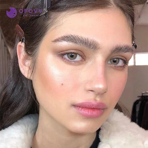 Ofovv Eye Circle Lens Egypt Brown Colored Contact Lenses V6041£¨1 YEAR£©