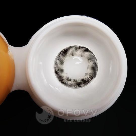 Ofovv Eye Circle Lens HD Black Colored Contact Lenses  V6069£¨1 YEAR£©