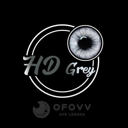Ofovv Eye Circle Lens HD Grey Colored Contact Lenses V6074£¨1 YEAR£©