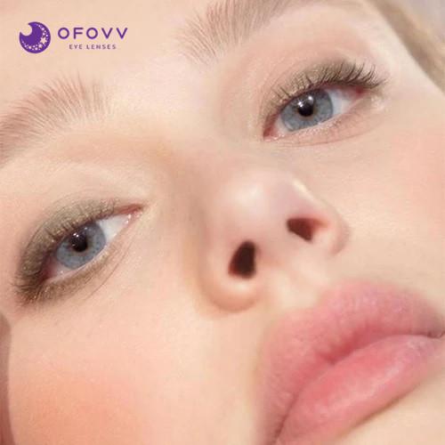 Ofovv Eye Circle Lens Ocean Grey Colored Contact Lenses V6103£¨1 YEAR£©