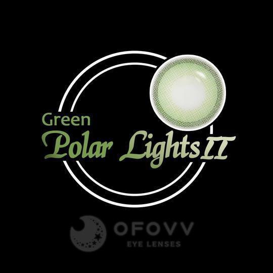 Ofovv Eye Circle Lens Polar Lights Green II Colored Contact Lenses V6110£¨1 YEAR£©