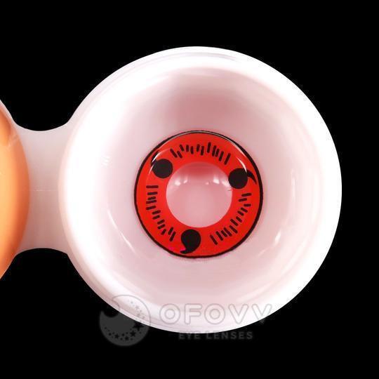 Ofovv Eye Circle Lens Sharingan Magatama Naruto Colored Contact Lenses V6128£¨1 YEAR£©