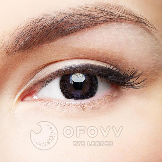Ofovv Eye Circle Lens Muse Chocolate Colored Contact Lenses V6153£¨1 YEAR£©