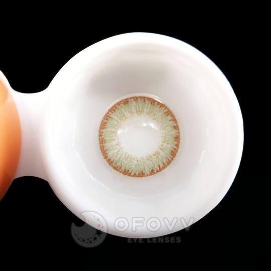 Ofovv Eye Circle Lens Pony Green Colored Contact Lenses V6169£¨1 YEAR£©