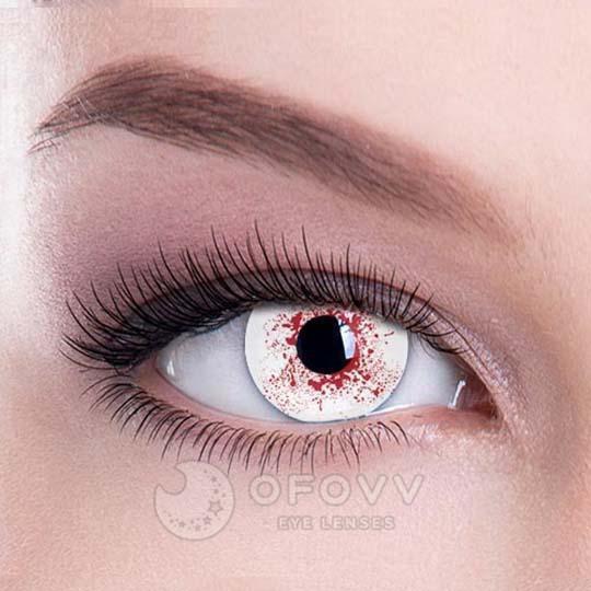 Ofovv Eye Circle Lens Trauma Eye Special Effect Colored Contact Lenses V6226£¨1 YEAR£©