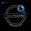 Ofovv Eye Circle Lens Super Natural Blue Colored Contact Lenses V6026£¨1 YEAR£©