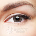 Ofovv Eye Circle Lens Blooming Grey Colored Contact Lenses V6006£¨1 YEAR)