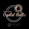 Ofovv Eye Circle Lens Crystal Ball Light Grey II Colored Contact Lenses V6016£¨1 YEAR£©