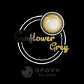 Ofovv Eye Circle Lens Sunflower Grey Colored Contact Lenses V6025£¨1 YEAR£©