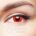 Ofovv Eye Circle Lens Devil Red Naruto Colored Contact Lenses V6032£¨1 YEAR£©