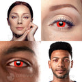 Ofovv Eye Circle Lens Devil Red Naruto Colored Contact Lenses V6032£¨1 YEAR£©