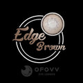 Ofovv Eye Circle Lens Edge Brown Colored Contact Lenses V6038£¨1 YEAR£©