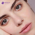 Ofovv Eye Circle Lens Gradient Star Chocolate Colored Contact Lenses V6053£¨1 YEAR£©