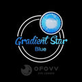 Ofovv Eye Circle Lens Gradient Star Blue Naruto Colored Contact Lenses V6064£¨1 YEAR£©