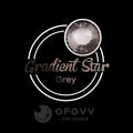 Ofovv Eye Circle Lens Gradient Star Grey Colored Contact Lenses V6067£¨1 YEAR£©