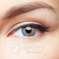 Ofovv Eye Circle Lens Juice Blue Toric Colored Contact Lenses V6075£¨1 YEAR£©