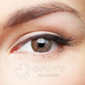 Ofovv Eye Circle Lens Juice Brown Toric Colored Contact Lenses V6076£¨1 YEAR£©