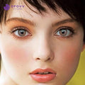 Ofovv Eye Circle Lens Juice Brown Toric Colored Contact Lenses V6076£¨1 YEAR£©