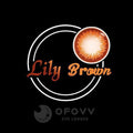 Ofovv Eye Circle Lens Lily Brown Toric Colored Contact Lenses V6079£¨1 YEAR£©