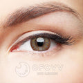 Ofovv Eye Circle Lens Lily Grey Colored Contact Lenses V6080£¨1 YEAR£©