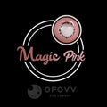 Ofovv Eye Circle Lens Magic Pink Colored Contact Lenses V6086£¨1 YEAR£©