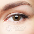 Ofovv Eye Circle Lens Ocean Brown Colored Contact Lenses V6100£¨1 YEAR£©