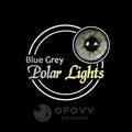 Ofovv Eye Circle Lens Polar Lights Blue-Grey Colored Contact Lenses V6107£¨1 YEAR£©