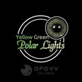 Ofovv Eye Circle Lens Polar Lights Yellow-Green Colored Contact Lenses V6113£¨1 YEAR£©