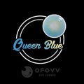 Ofovv Eye Circle Lens Queen Blue Colored Contact Lenses V6114£¨1 YEAR£©