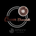 Ofovv Eye Circle Lens Queen Chocolate Colored Contact Lenses V6116£¨1 YEAR£©