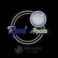 Ofovv Eye Circle Lens Real Aqua Colored Contact Lenses V6119£¨1 YEAR£©