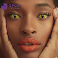 Ofovv Eye Circle Lens Reptile Glow Colored Contact Lenses V6125£¨1 YEAR£©