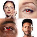 Ofovv Eye Circle Lens Sharingan Sasuke Naruto Colored Contact Lenses V6129£¨1 YEAR£©