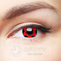 Ofovv Eye Circle Lens Sharingan Sasuke Naruto Colored Contact Lenses V6129£¨1 YEAR£©