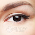 Ofovv Eye Circle Lens Snowflake Black Colored Contact Lenses V6131£¨1 YEAR£©