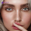 Ofovv Eye Circle Lens Mermaid Tears Pink Colored Contact Lenses V6133£¨1 YEAR£©