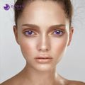 Ofovv Eye Circle Lens Pure Purple Colored Contact Lenses V6136£¨1 YEAR£©