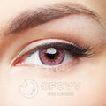 Ofovv Eye Circle Lens Muse Pink Colored Contact Lenses V6149£¨1 YEAR£©