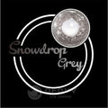 Ofovv Eye Circle Lens Snowdrop Grey Colored Contact Lenses V6161£¨1 YEAR£©