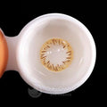 Ofovv Eye Circle Lens Fireworks Brown Colored Contact Lenses V6166£¨1 YEAR£©