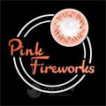 Ofovv Eye Circle Lens Fireworks Pink Colored Contact Lenses V6167£¨1 YEAR£©