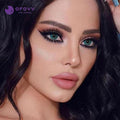 Ofovv Eye Circle Lens Egypt Blue Colored Contact Lenses V6184£¨1 YEAR£©