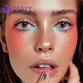 Ofovv Eye Circle Lens Ocean Purple Colored Contact Lenses V6187£¨1 YEAR£©