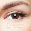 Ofovv Eye Circle Lens Amber Brown Colored Contact Lenses V6200£¨1 YEAR£©