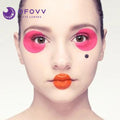 Ofovv Eye Circle Lens Amber Pink Colored Contact Lenses V6201£¨1 YEAR£©