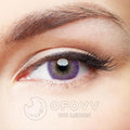 Ofovv Eye Circle Lens Donut Purple Colored Contact Lenses V6203£¨1 YEAR£©